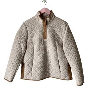 Lands’ End Quilted Puffer Pullover